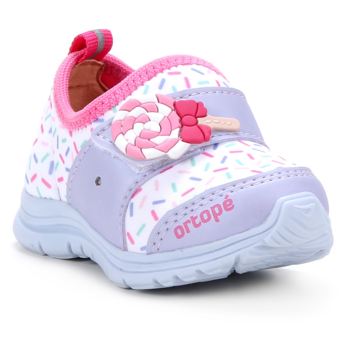 Tênis Infantil Ortopé DNA Light Feminino - Lilás+Rosa | Zattini