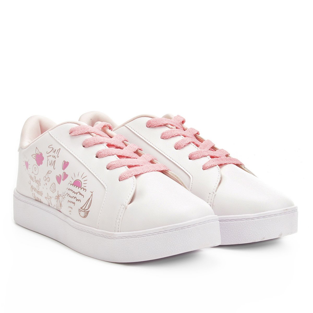tenis infantil ortope branco