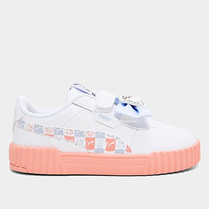 Tênis Infantil Puma Carina 3.0 Hello Kitty Menina - Feminino
