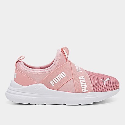 Tênis Infantil Puma Slip On Wired Run - Unissex