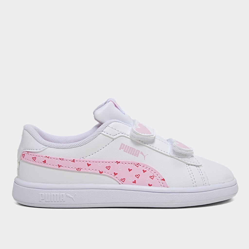 Tênis Infantil Puma Smash 3.0 Hearty V Menina