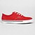 Tênis Infantil Rainha Mont Car Cano Baixo - Vermelho+Branco