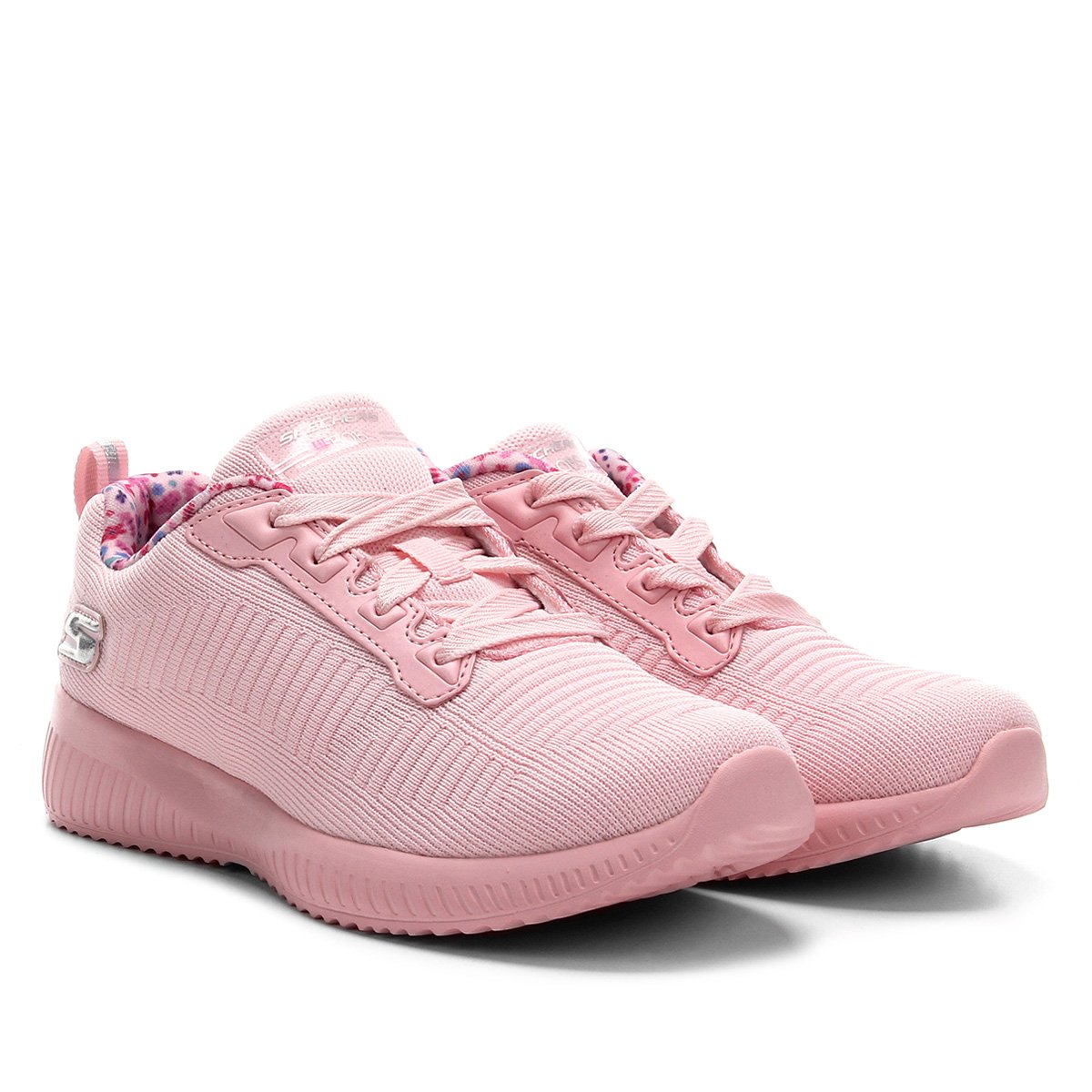 Tênis Infantil Skechers Bobs Squad-Glam League - Rosa Claro Menor preço em Tênis Infantil Skechers Bobs Squad-Glam League - Rosa Claro