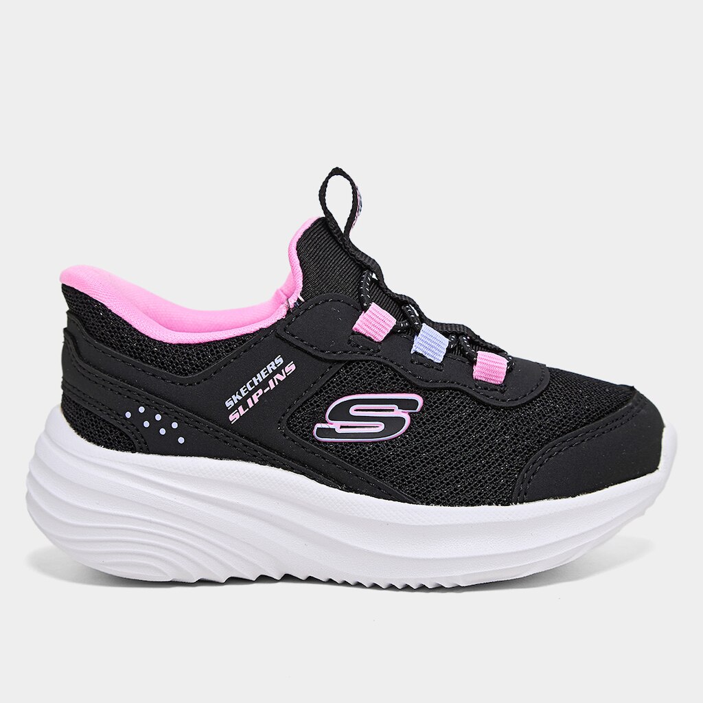 Tênis Infantil Skechers Bounder Pro Step One Menina