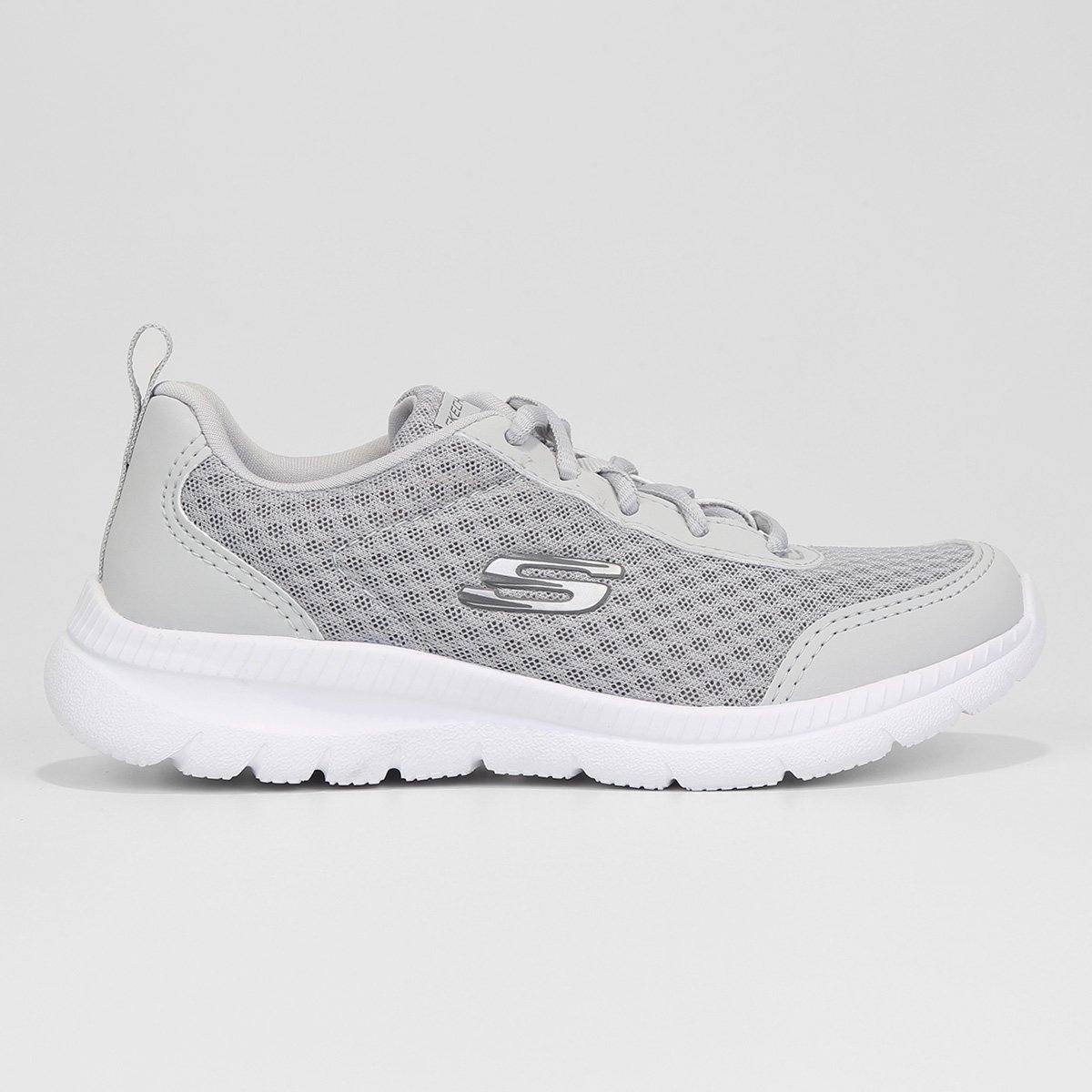 Tênis Infantil Skechers Go Run Fast Earthy Feminino - Cinza Menor preço em Tênis Infantil Skechers Go Run Fast Earthy Feminino - Cinza