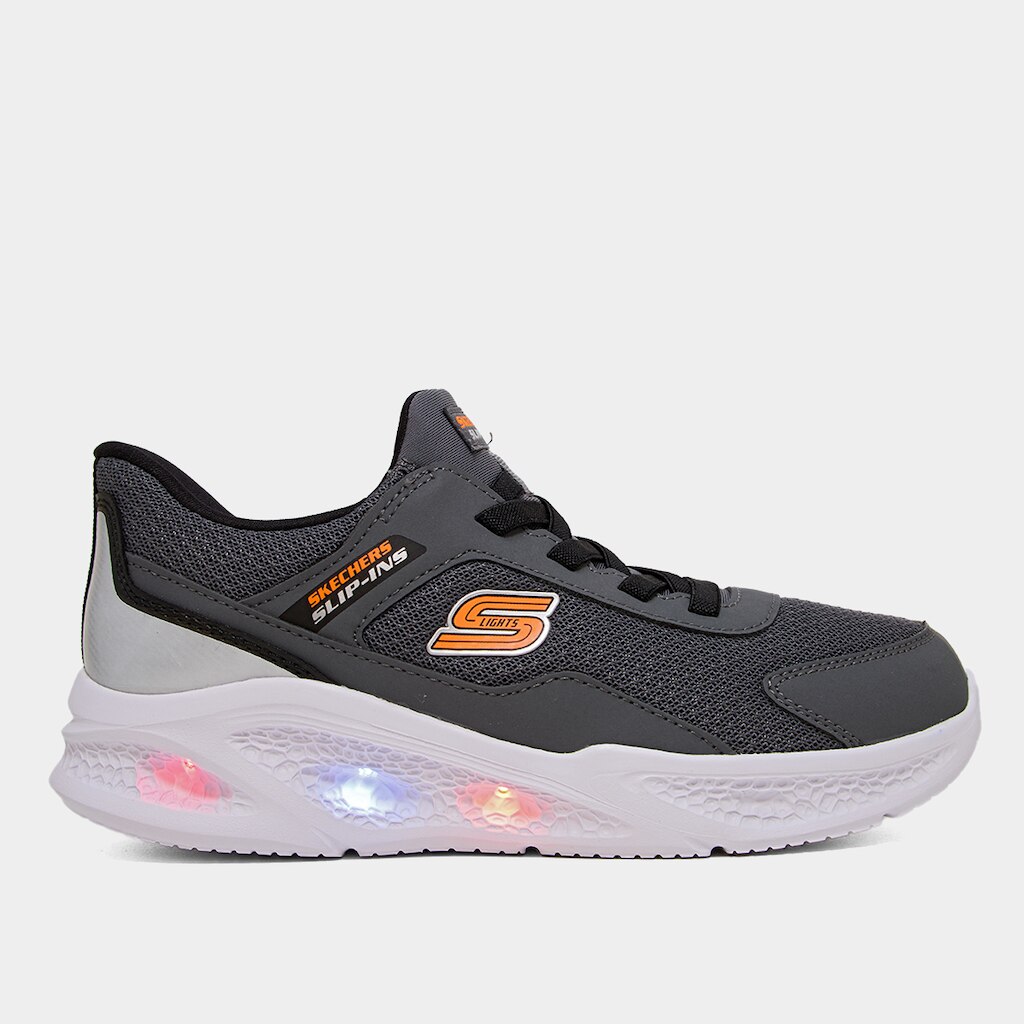 Tênis Infantil Skechers Meteor-Lights-Prism Menino