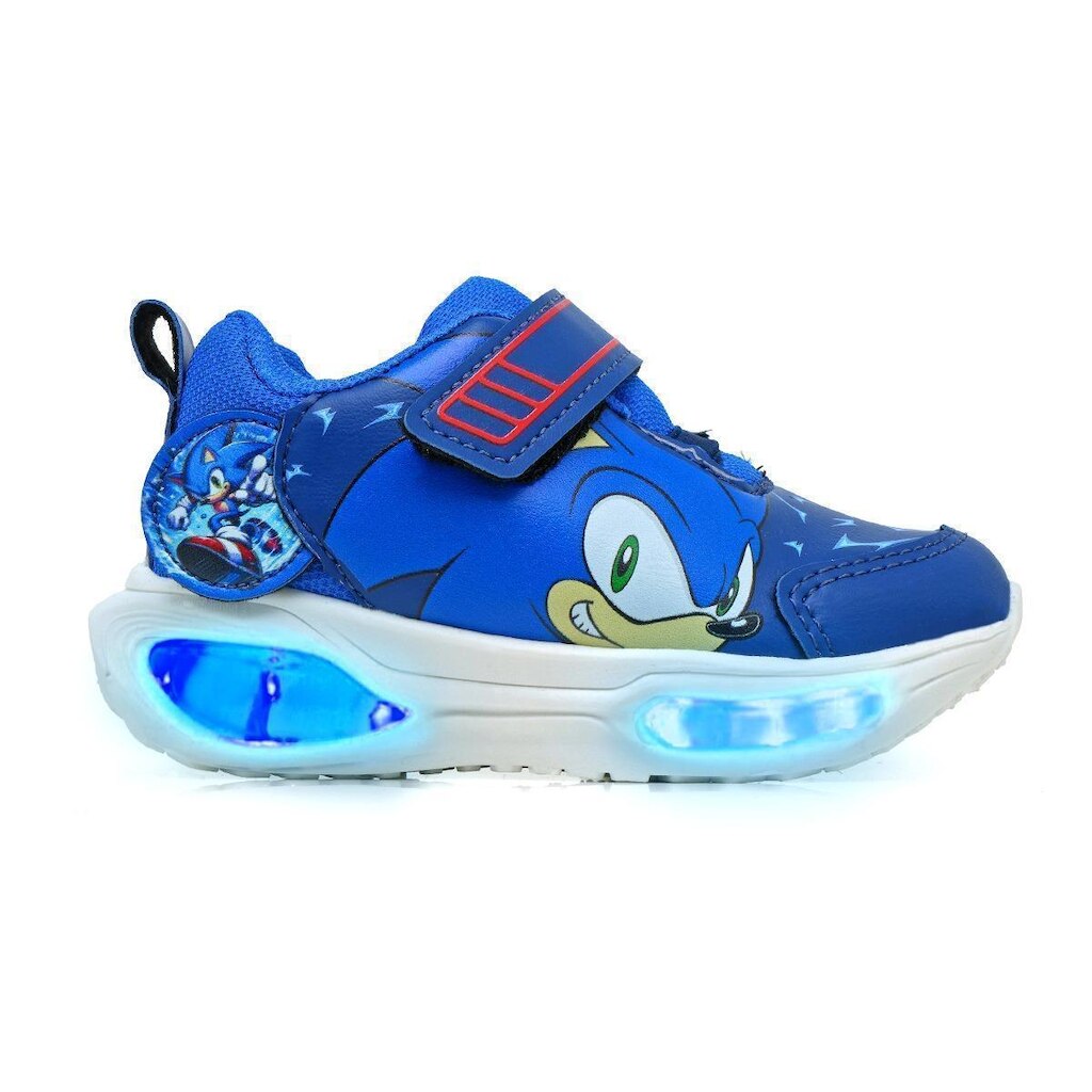 Tênis Infantil Sonic Led Minipé Luzinha Luz