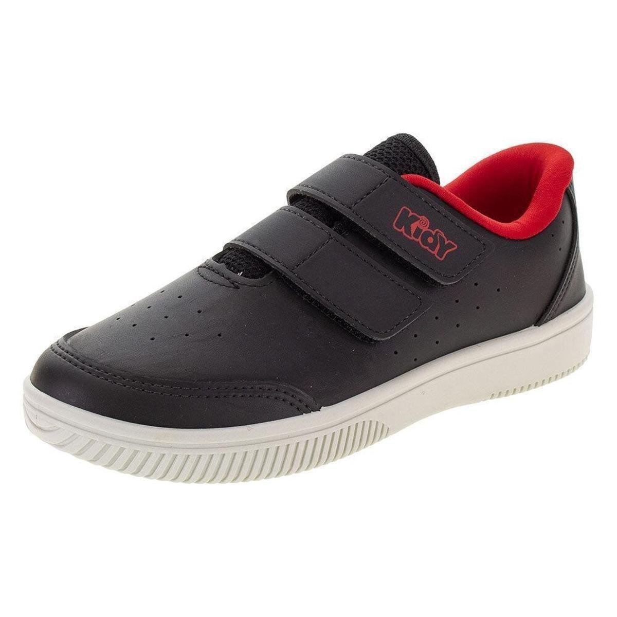 Tênis Infantil Usefull College Kidy - 0870021 - Preto+Vermelho Menor preço em Tênis Infantil Usefull College Kidy - 0870021 - Preto+Vermelho