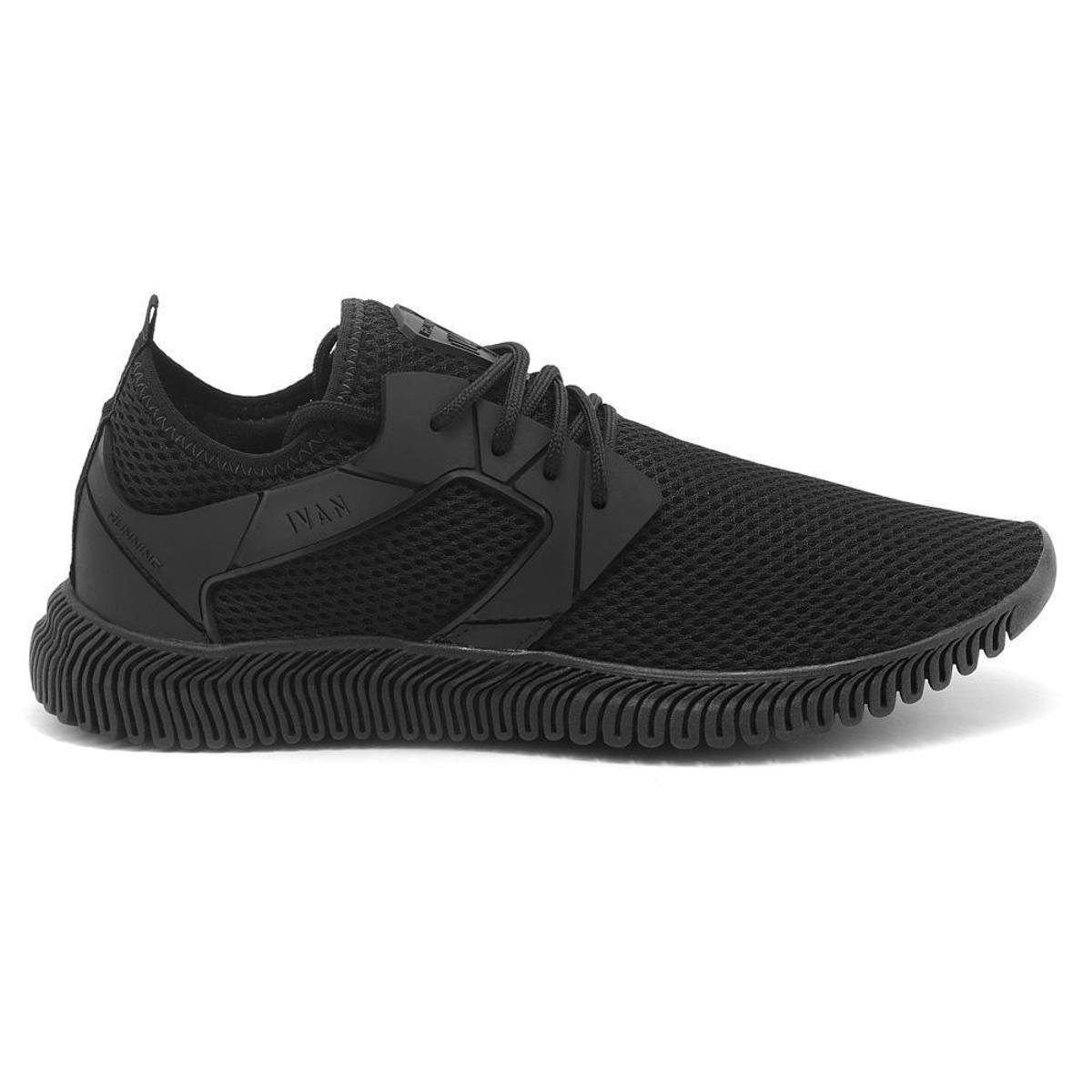 Menor preço em Tênis Ivan Running Caminhada Leve Feminino - Preto