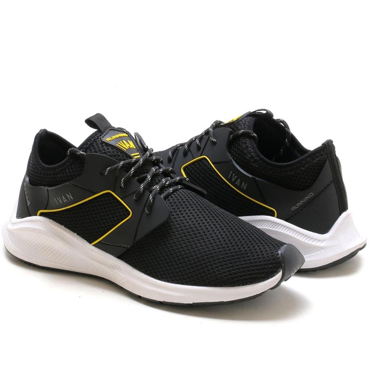 Tênis Ivan Running Technology Masculino Preto Zattini