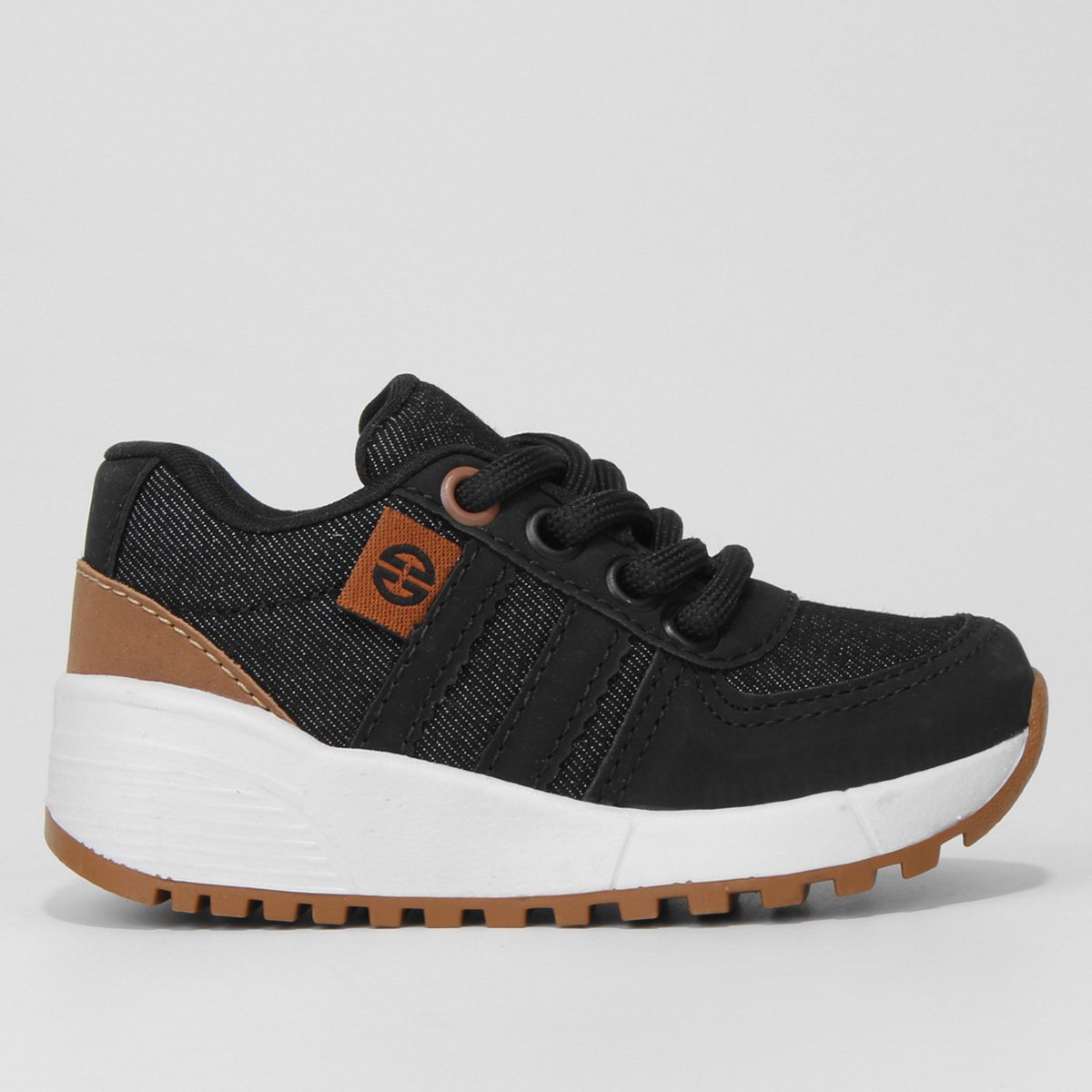 Tênis Jogger Bebê Velox Ollie - Preto é boa?