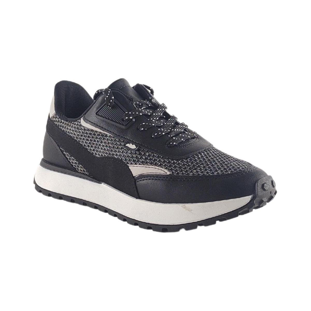Tenis Jogging Dakota Feminino Plataforma Flatform Lançamento - Preto Menor preço em Tenis Jogging Dakota Feminino Plataforma Flatform Lançamento - Preto