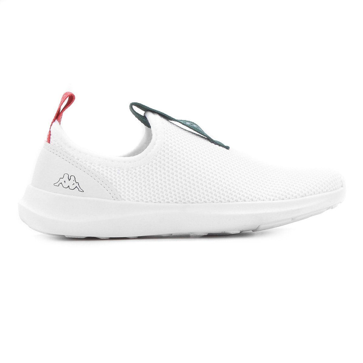 Tênis Jogging Juvenil Kappa Rosário - Branco+Verde é ruim? Tênis Jogging Juvenil Kappa Rosário - Branco+Verde é boa?