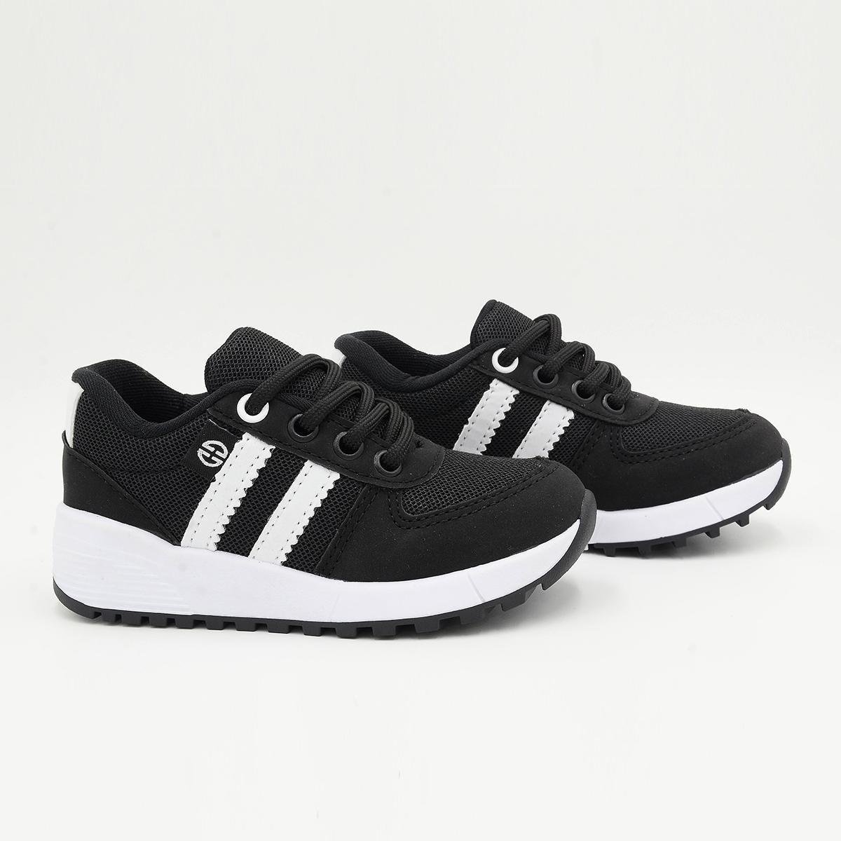 Tênis Jogging Ollie Infantil Velox Menino Conforto - Preto é boa?