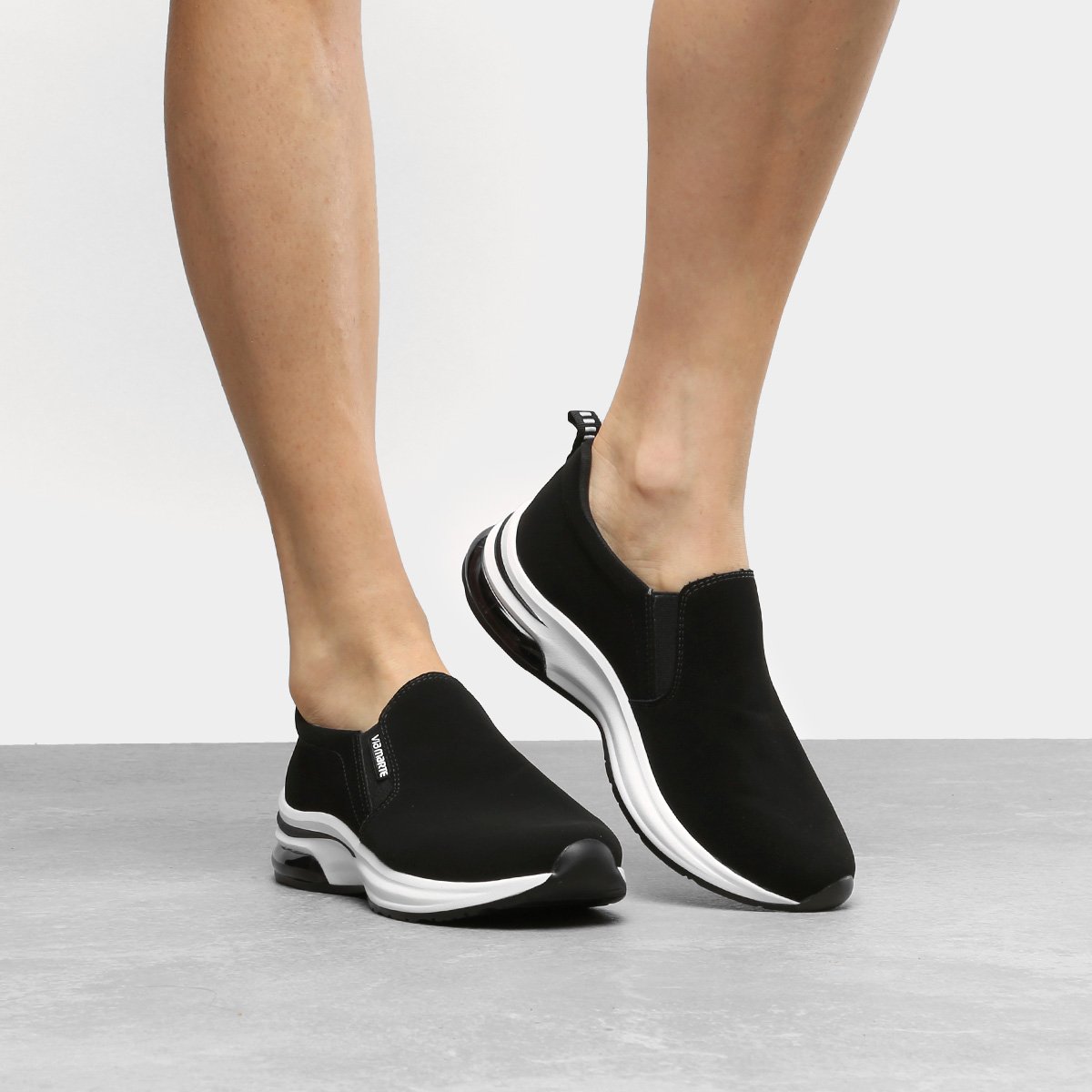 Jogging Feminino Tênis Jogging Via Marte Tênis Casual Via Marte