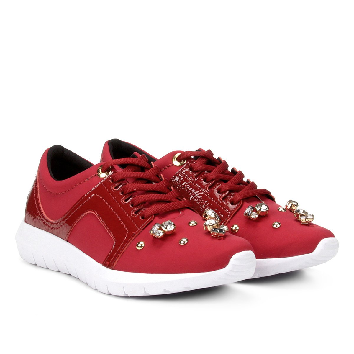 tenis vermelho jorge bischoff