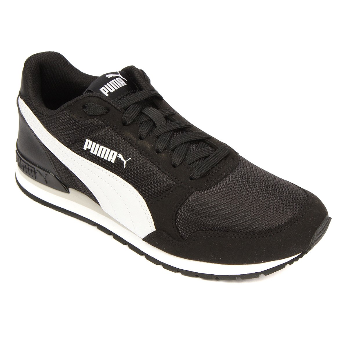 Tênis Juvenil Puma Runner V2 Mesh Jr - Preto+Cinza é ruim? Tênis Juvenil Puma Runner V2 Mesh Jr - Preto+Cinza é boa?