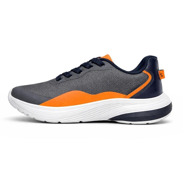 TENIS K-360 SUPER LEVE GRAFITE/MARINHO/LARANJA