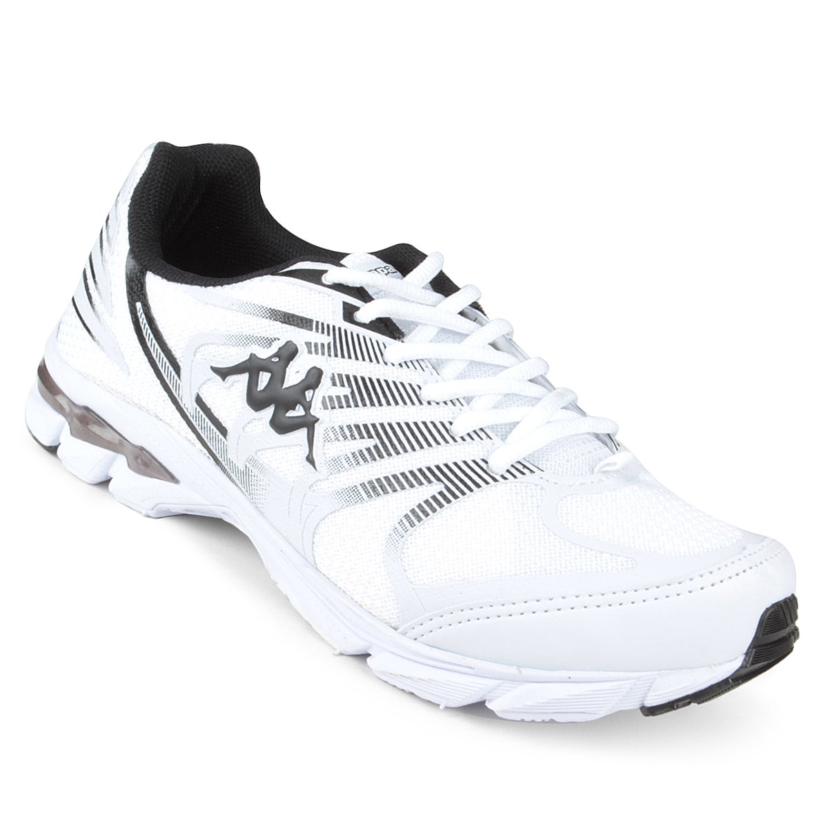 Tênis Kappa Impact Vulcan Masculino - Branco+Preto | Zattini