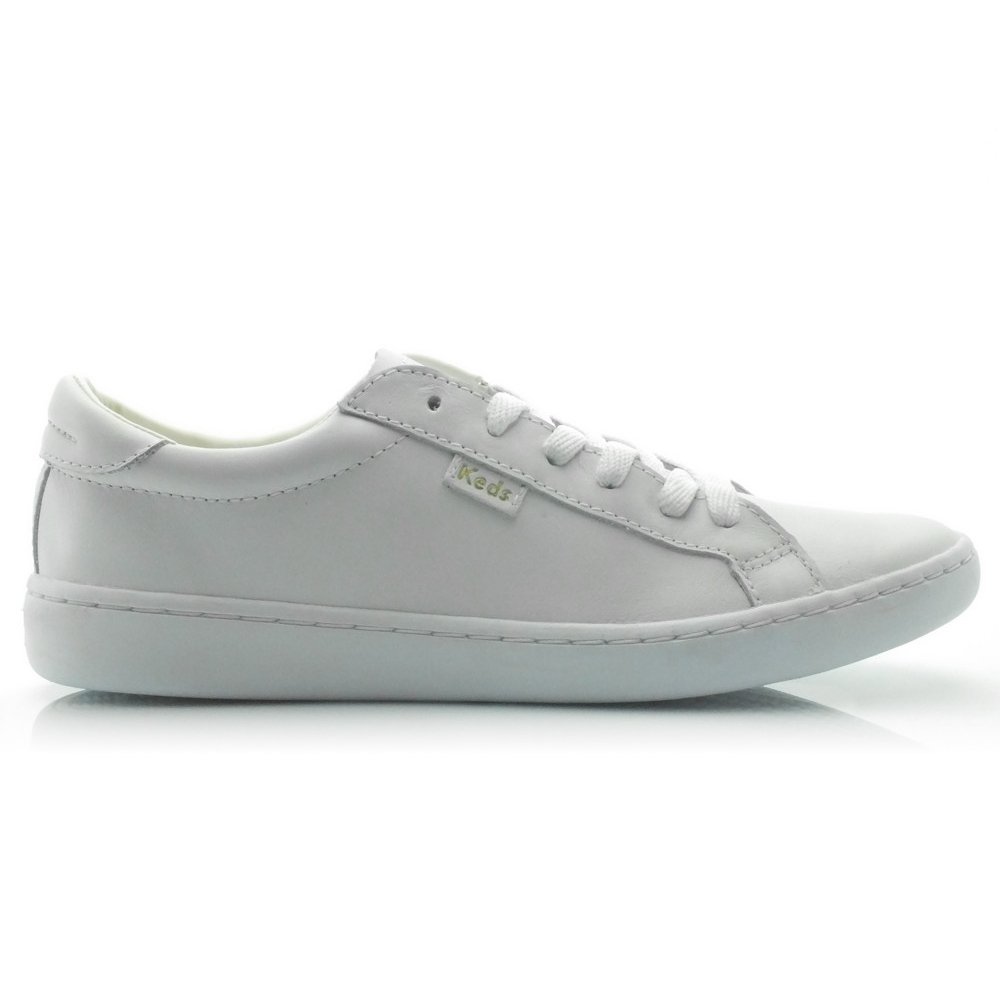 keds leather branco
