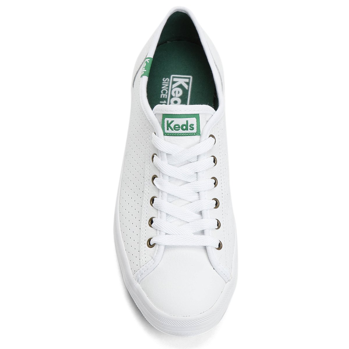 keds leather branco