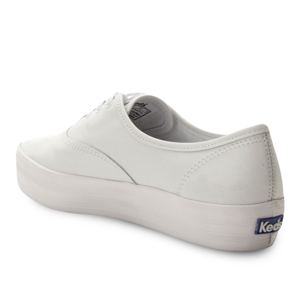 tênis keds triple leather branco