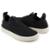 Tênis Knit Casual Masculino Slip On Malha Respirável Sem Cadarço Super Leve e Confortável - Preto