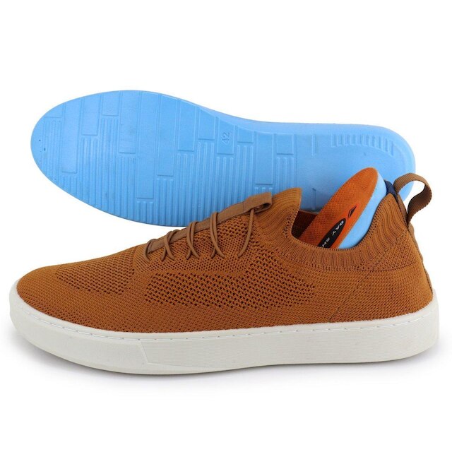 Tênis Knit Casual Masculino Slip On Malha Respirável Sem Cadarço Super Leve e Confortável
