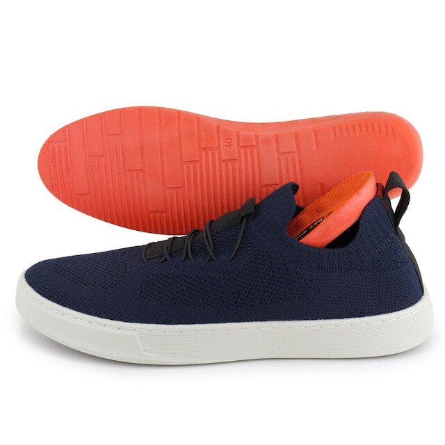 Tênis Knit Casual Masculino Slip On Malha Respirável Sem Cadarço Super Leve e Confortável