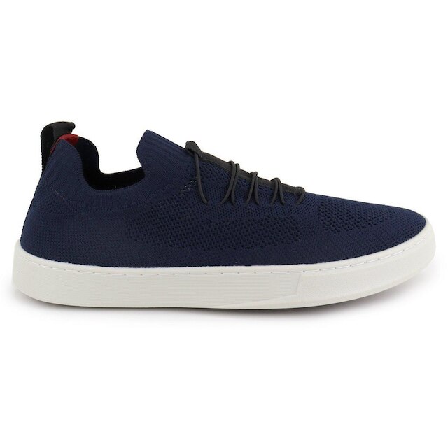 Tênis Knit Casual Masculino Slip On Malha Respirável Sem Cadarço Super Leve e Confortável