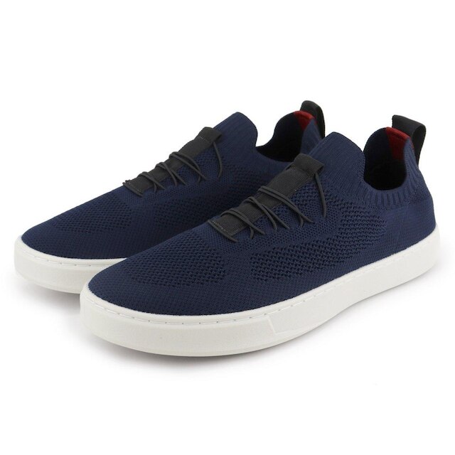 Tênis Knit Casual Masculino Slip On Malha Respirável Sem Cadarço Super Leve e Confortável