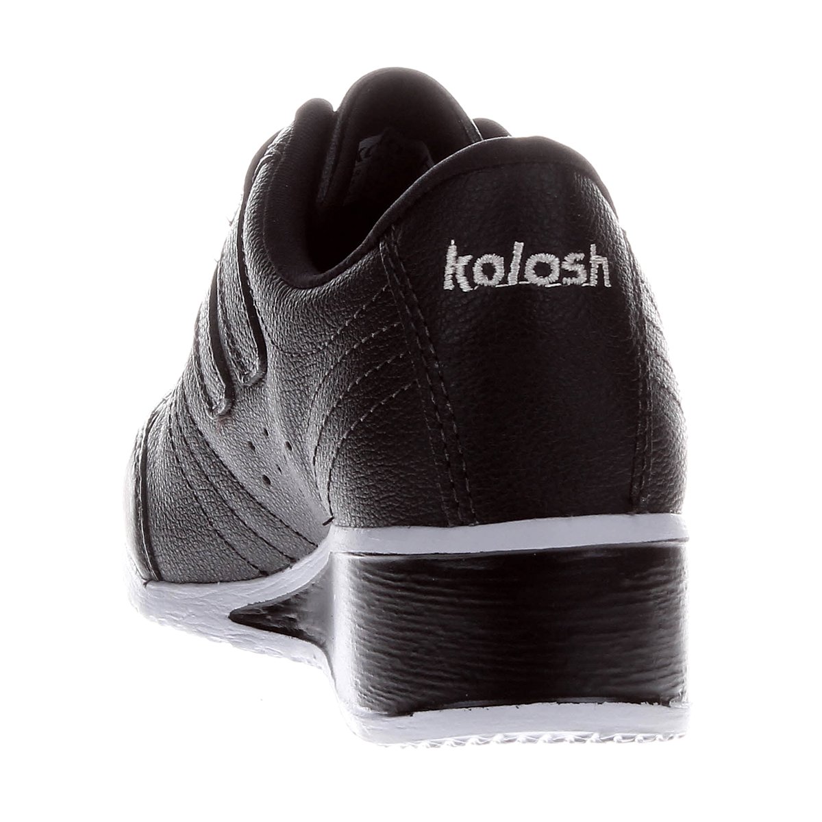 tênis kolosh anabela velcro preto