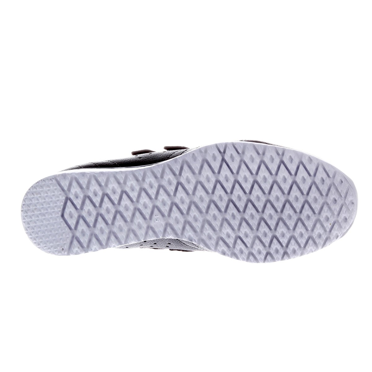 tênis kolosh anabela velcro preto