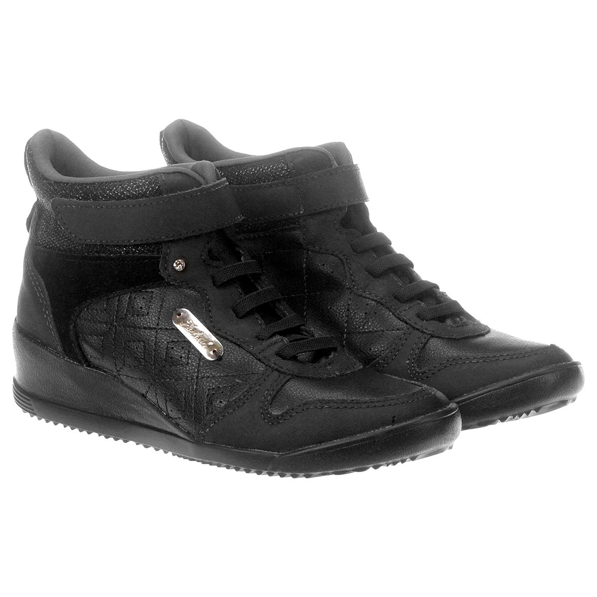 Tênis Cano Alto Moleca Feminino - Branco