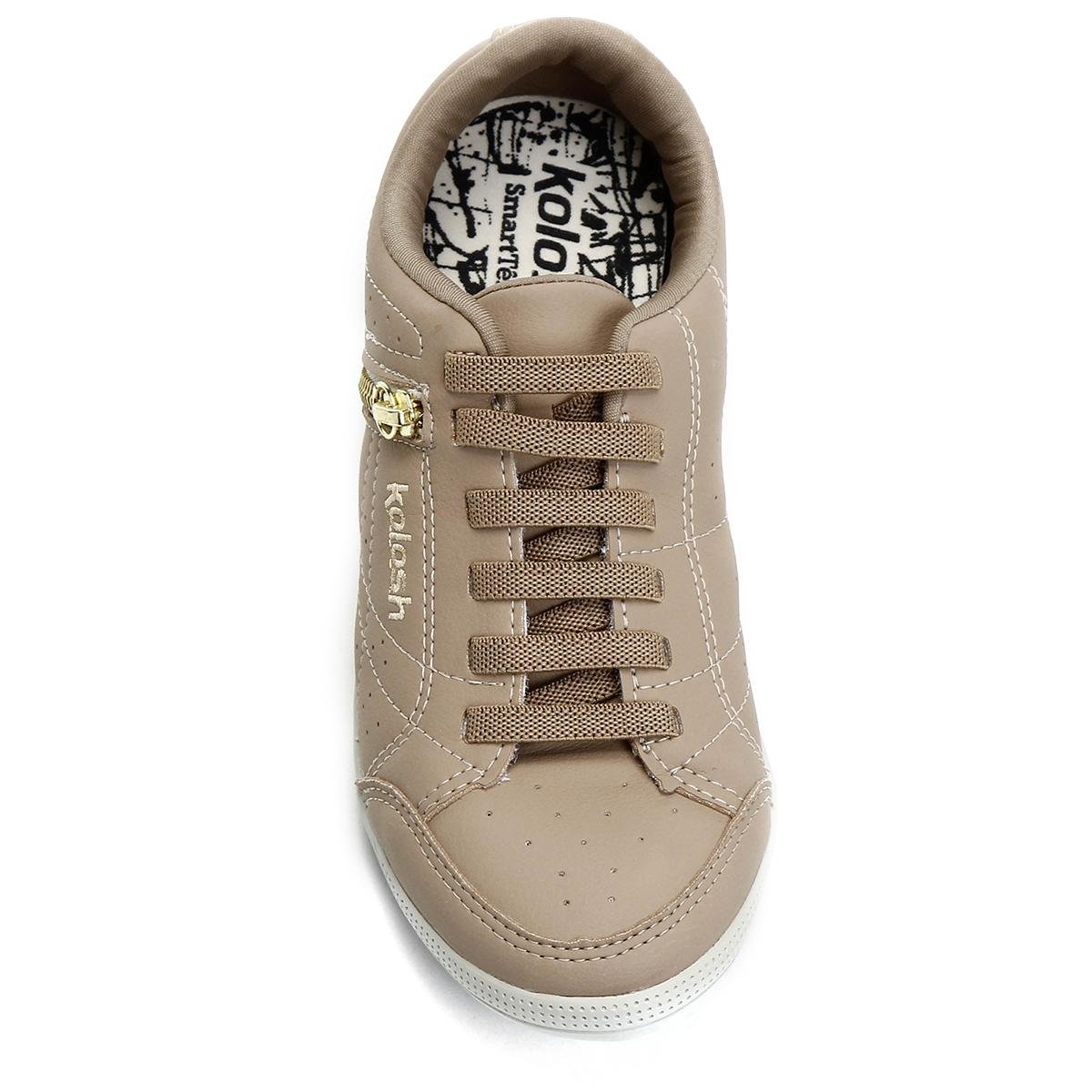 tênis kolosh cadarço elástico feminino