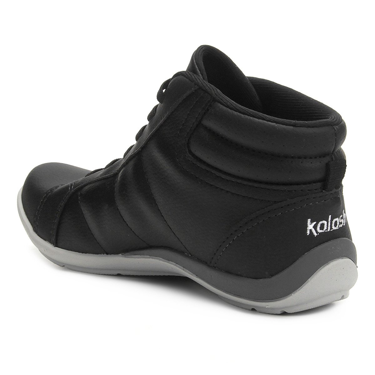 tênis kolosh zíper lateral elástico feminino