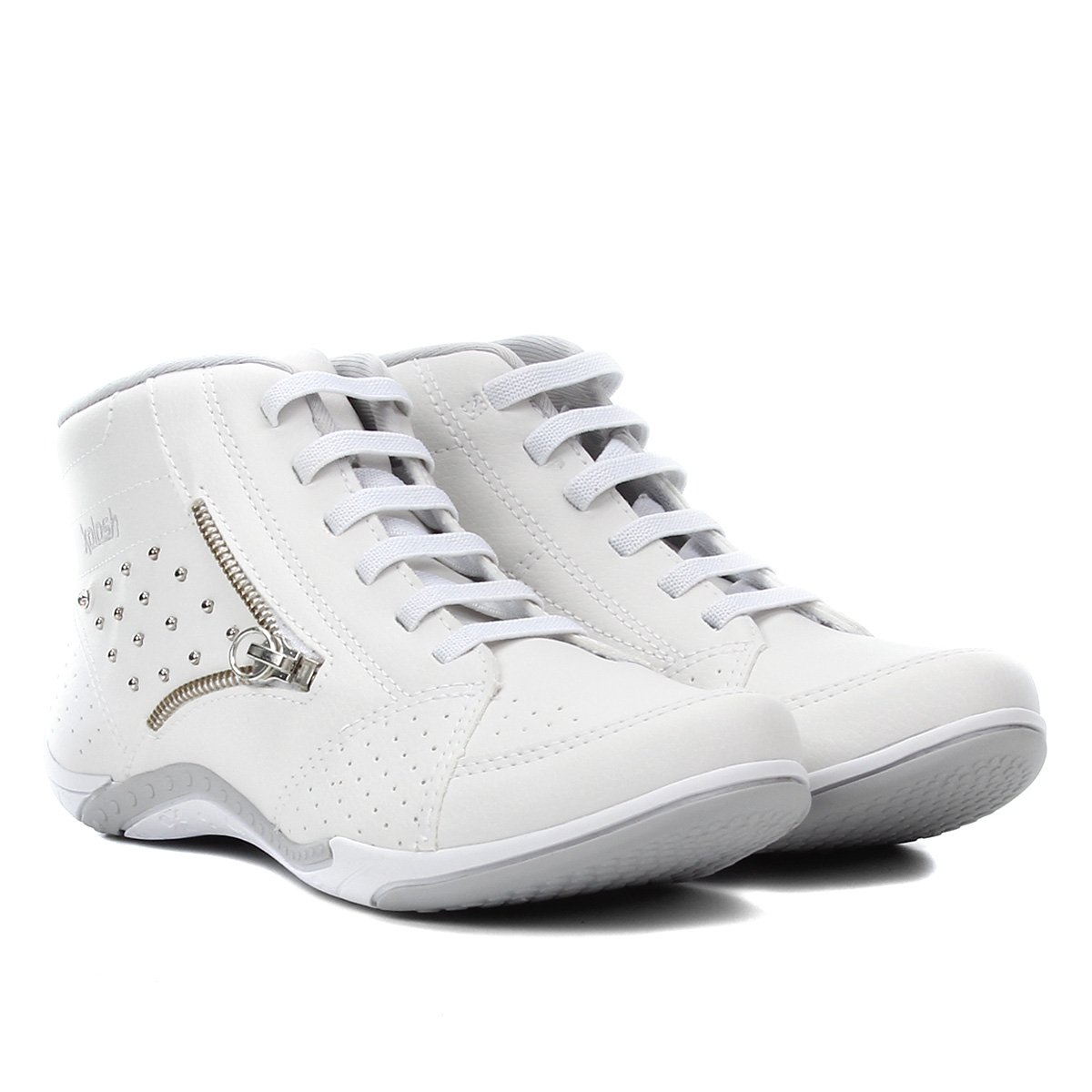 Tênis Kolosh Cano Médio Ziper Lateral Feminino - Off White é ruim? Tênis Kolosh Cano Médio Ziper Lateral Feminino - Off White é boa?