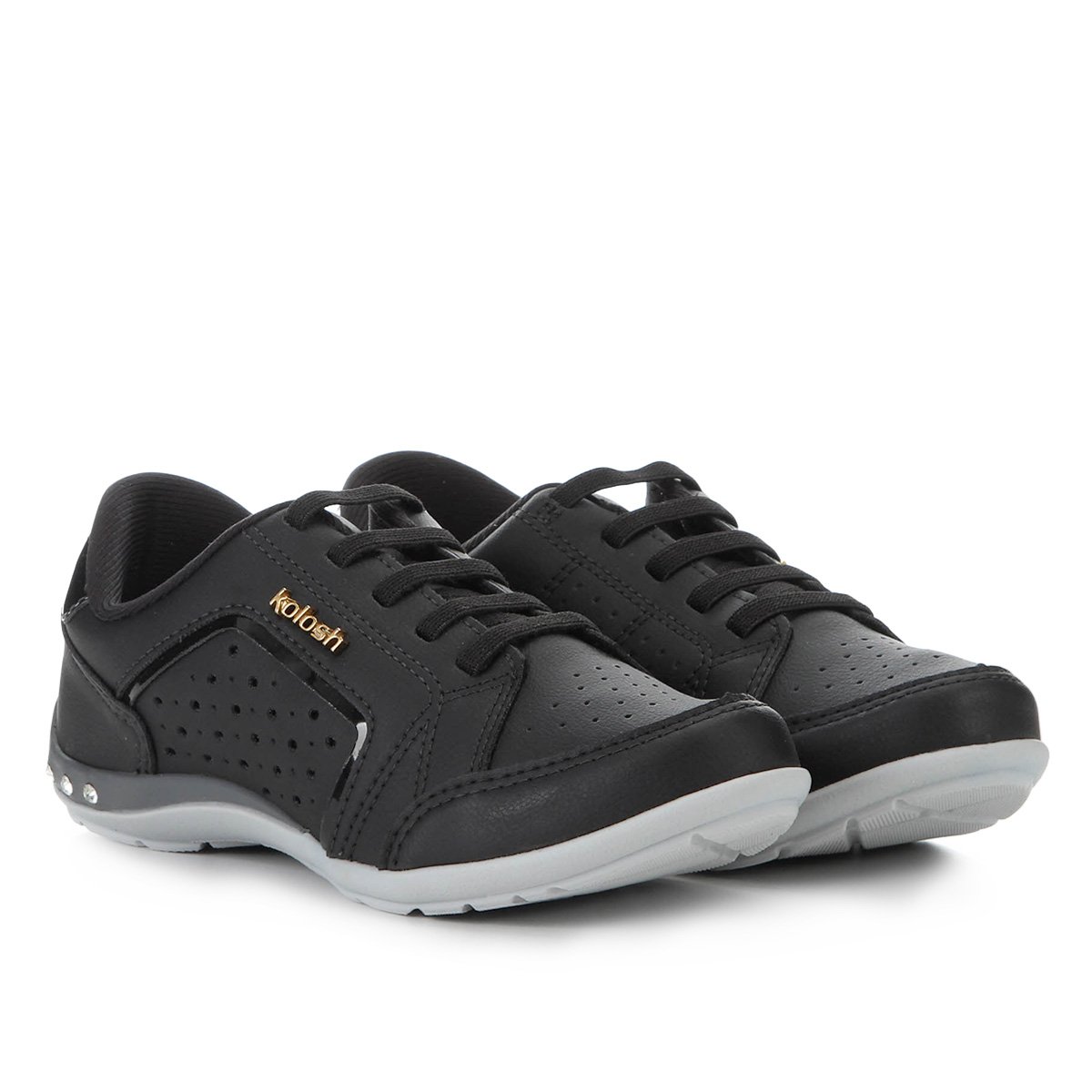 Tênis Kolosh Furinhos Strass Feminino - Preto é ruim? Tênis Kolosh Furinhos Strass Feminino - Preto é boa?