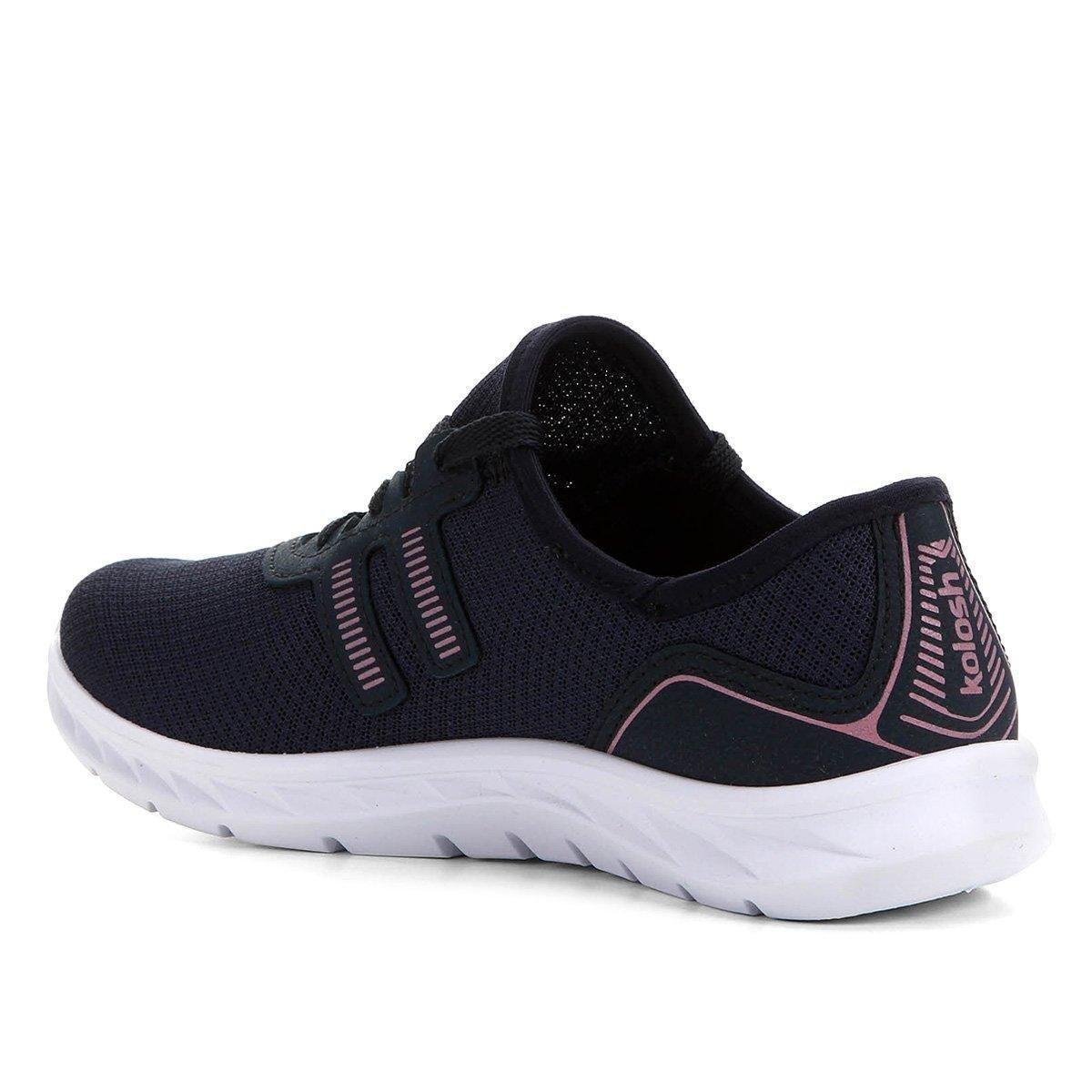 tênis kolosh zíper lateral elástico feminino