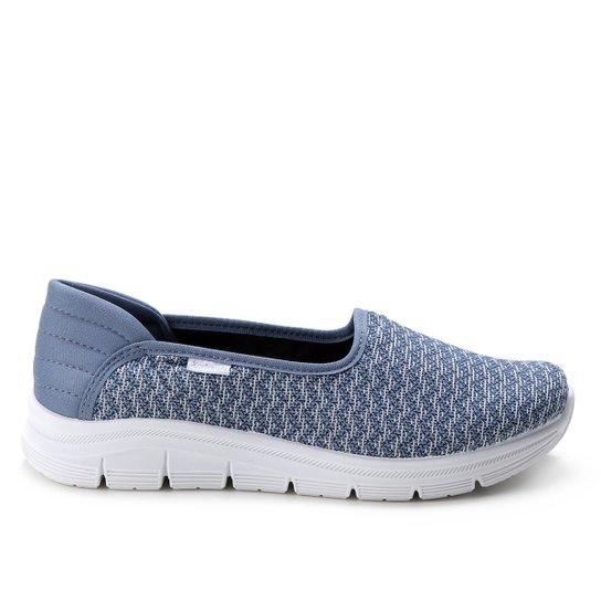 Tênis Kolosh Sem Cadarço Feminino - Azul