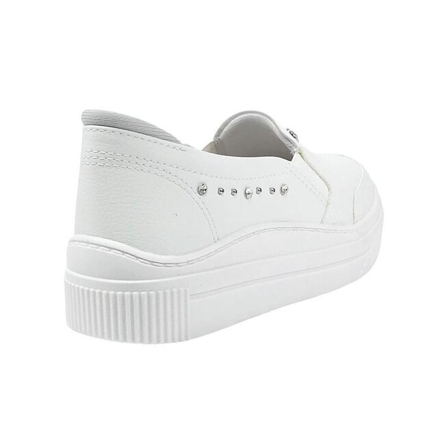 Tênis Kolosh Slip On Plataforma C3383 Branco