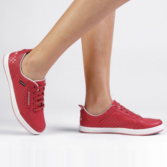 Tênis Kolosh Strass - Vermelho