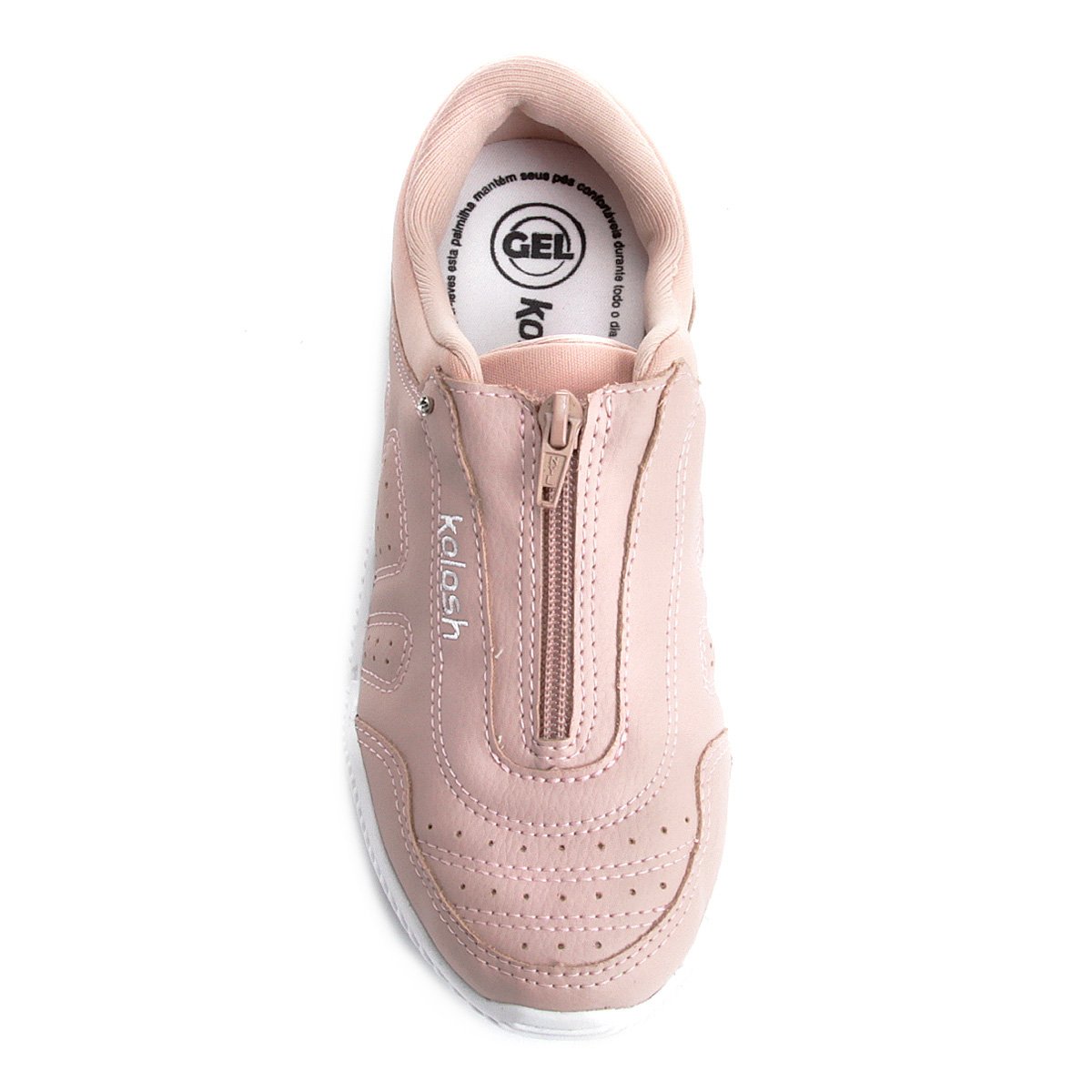 tênis kolosh ziper frontal