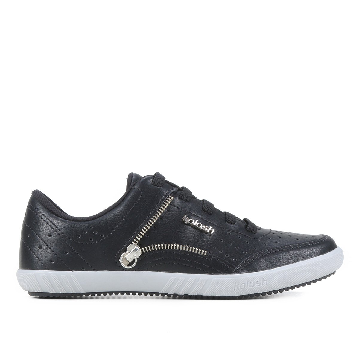 Tênis Kolosh Zíper Lateral Matelassê Feminino - Preto é ruim? Tênis Kolosh Zíper Lateral Matelassê Feminino - Preto é boa?