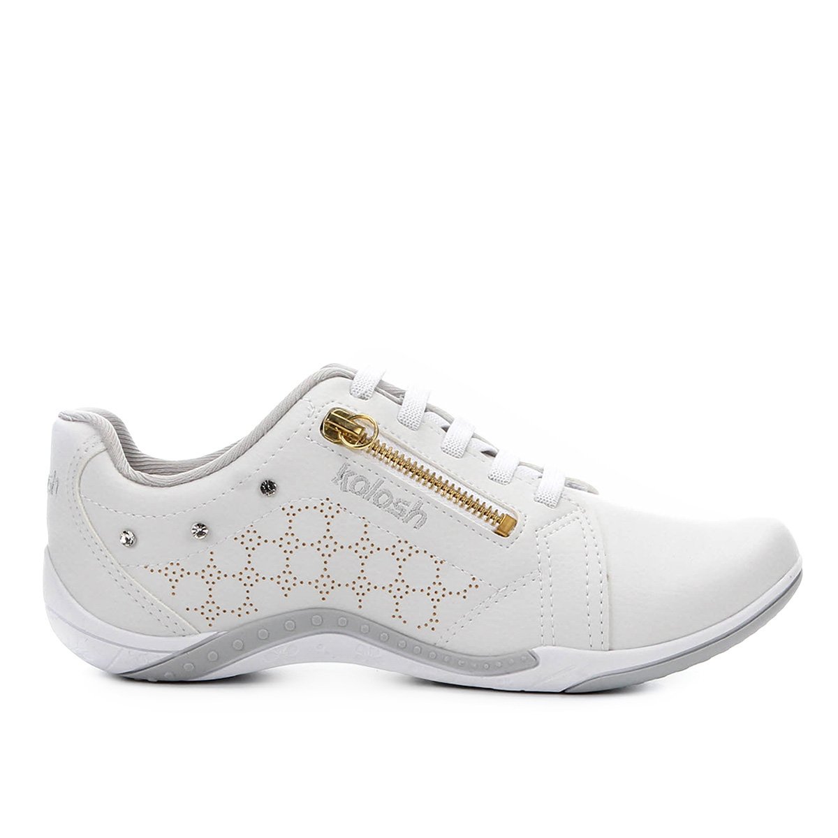 tenis kolosh ziper strass