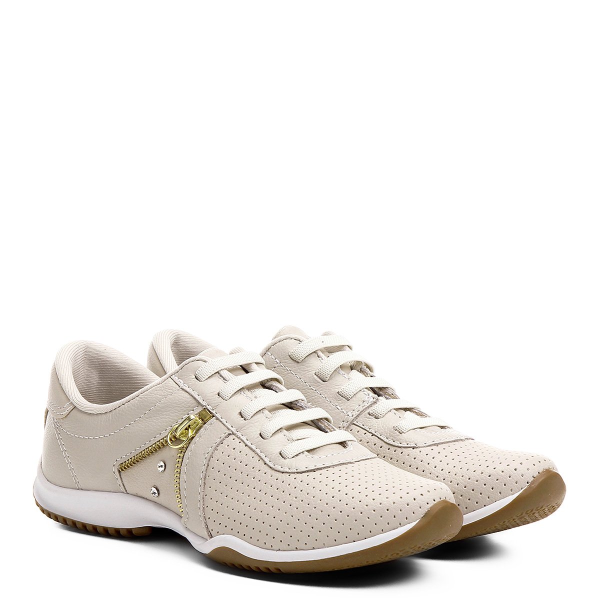 tenis kolosh ziper strass