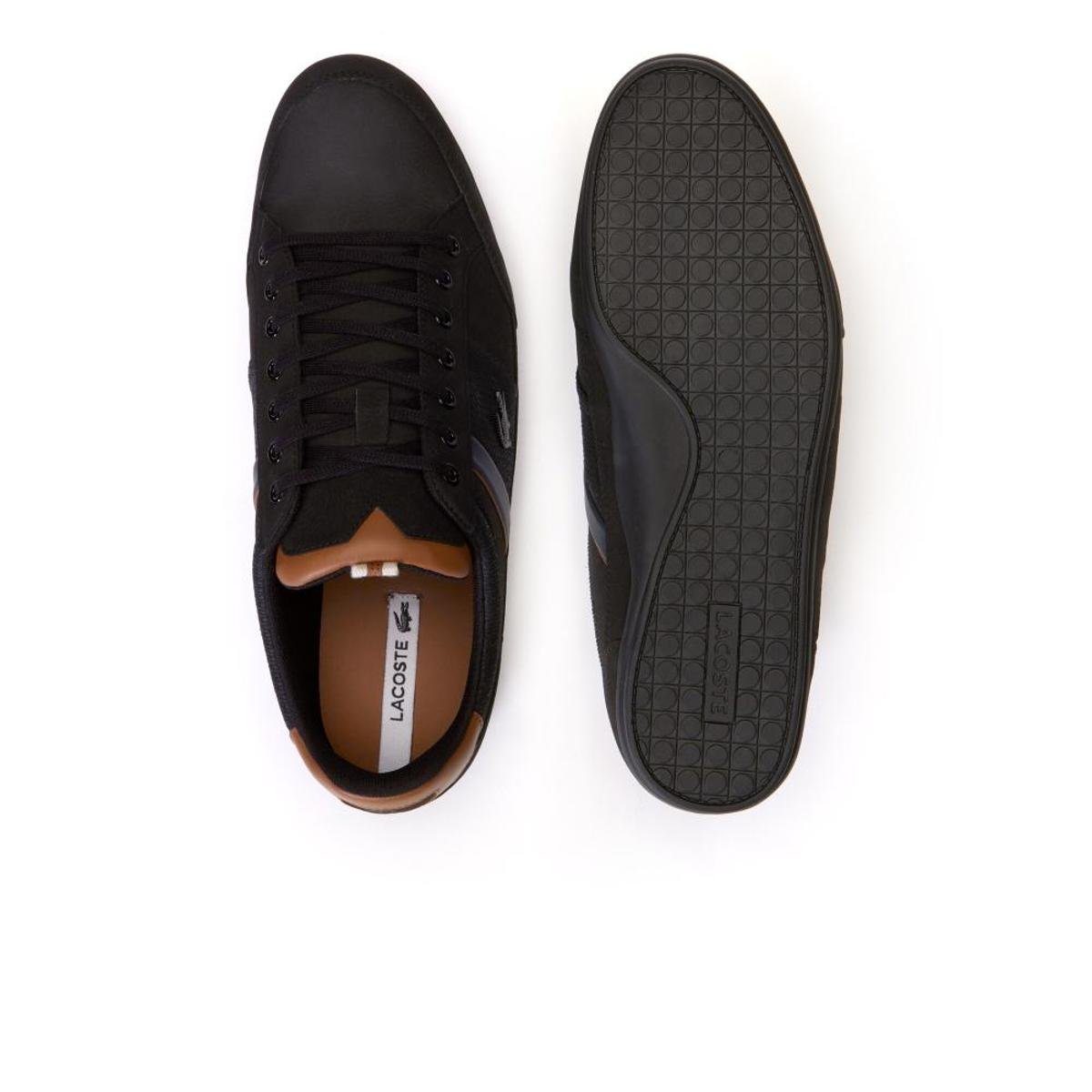 sapatênis lacoste chaymon marrom