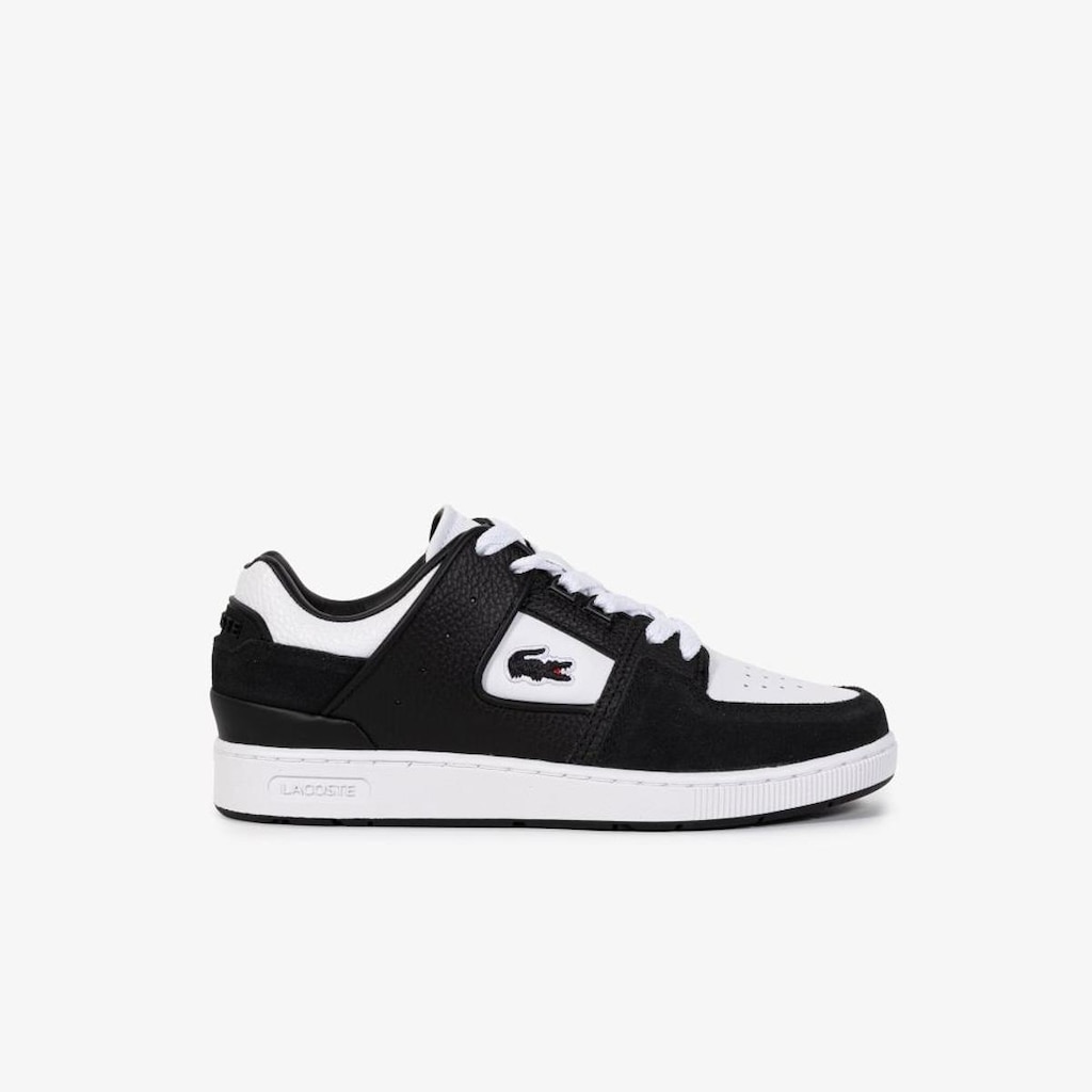 Tênis Lacoste de couro masculino Court Cage