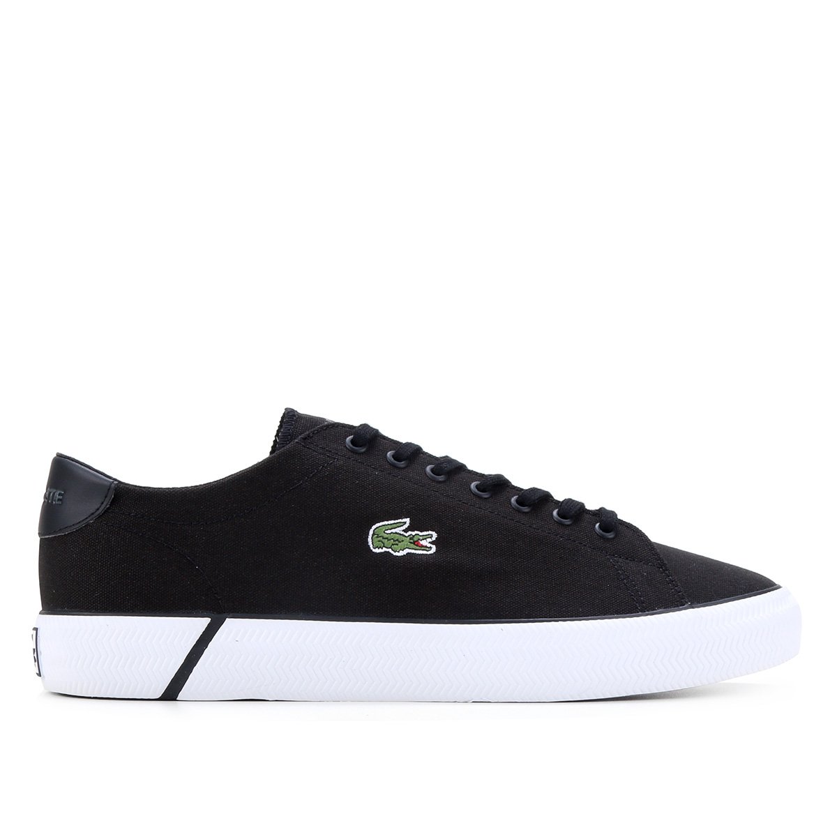 Tênis Lacoste Gripshot Masculino - Preto+Branco | Zattini