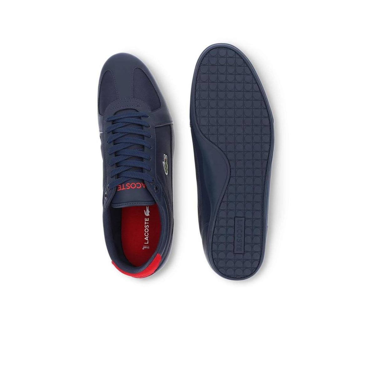tenis lacoste masculino vermelho